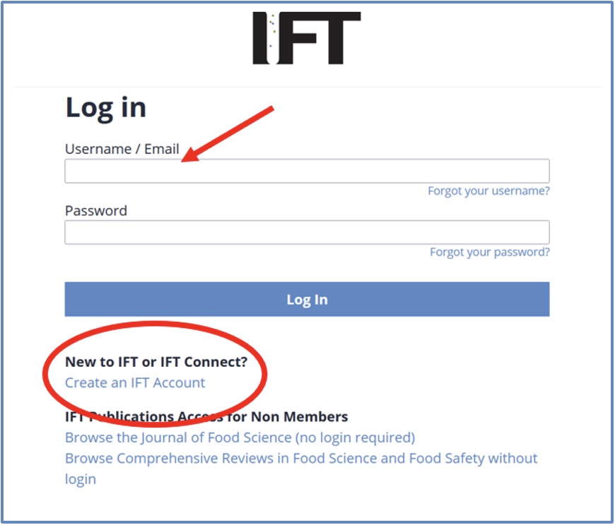 IFT Fellows Login